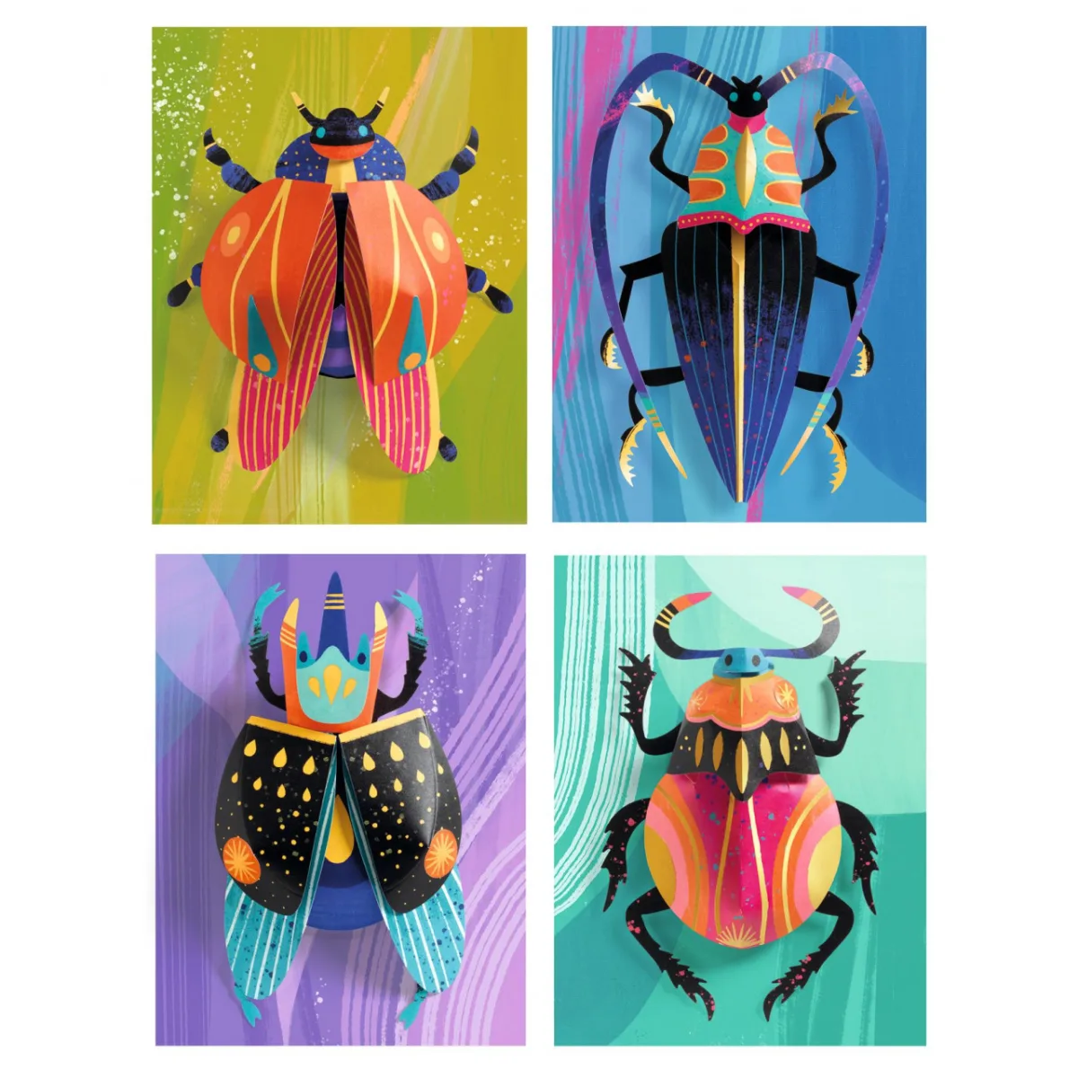Joc creativ Insecte stralucitoare, Djeco - imagine 2