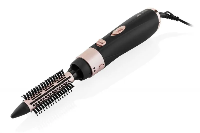 Perie ondulatoare cu aer cald si ionizare ETA Fenite 5321 90010, black edition, 1000 W, 6 accesorii - imagine 4