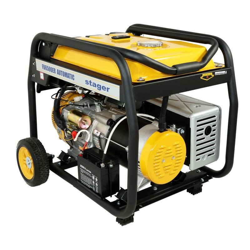 Generator open-frame Stager FD 6500ER Automatic, 5.5kW, monofazat, benzina, pornire electrica - imagine 2