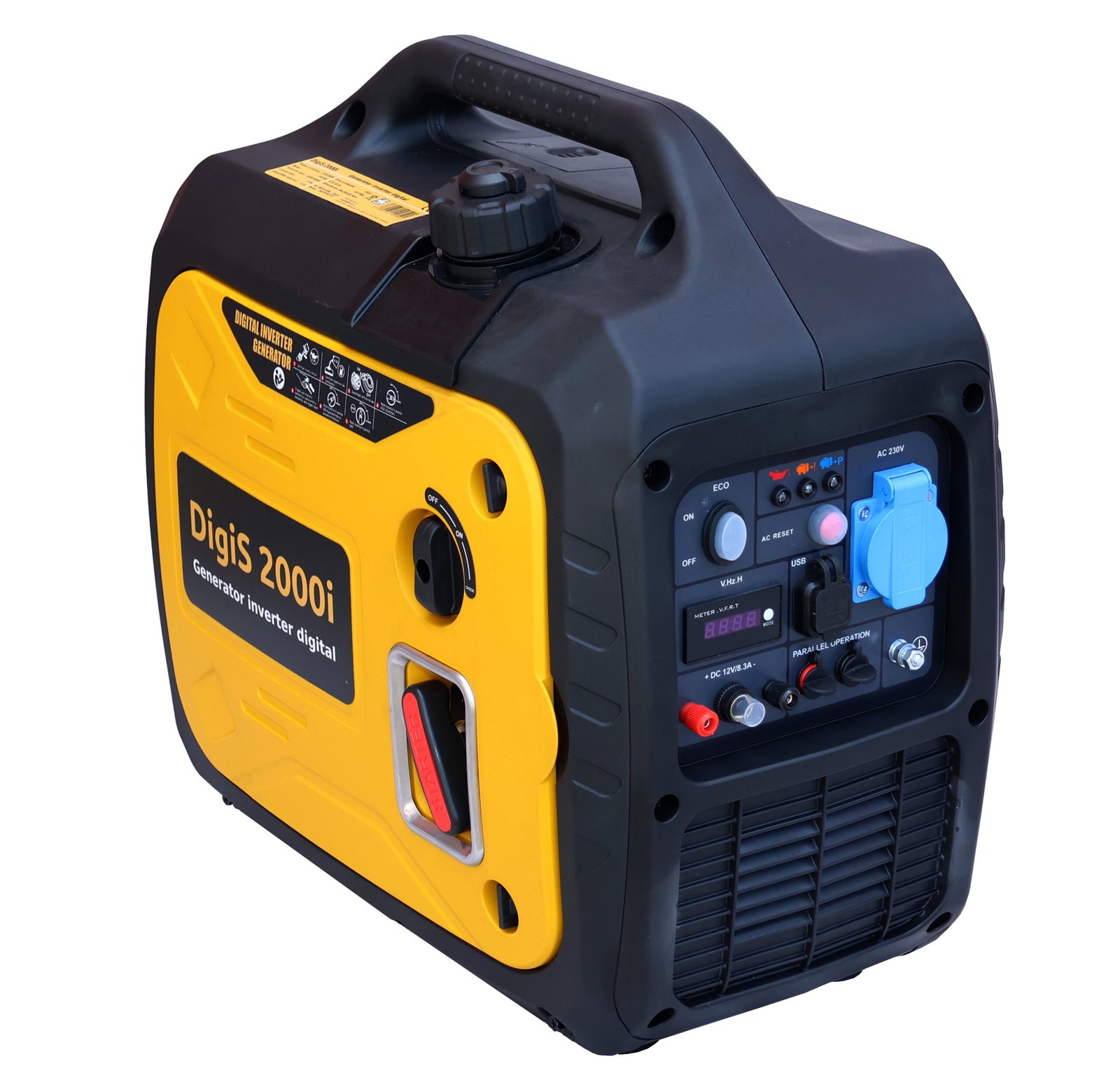 Generator digital Stager DigiS 2000i,invertor insonorizat 2kW, monofazat, benzina