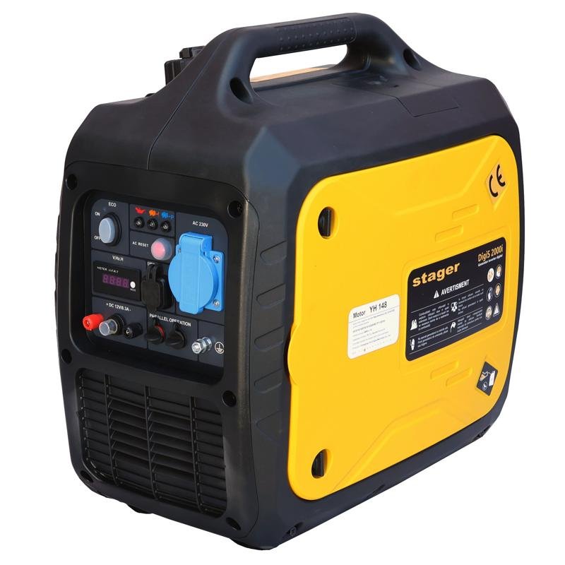 Generator digital Stager DigiS 2000i,invertor insonorizat 2kW, monofazat, benzina - imagine 2