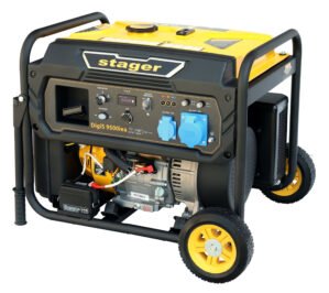 Generator digital Stager DigiS 9500iea invertor open-frame 9.5kW, monofazat, benzina, optional automatizare