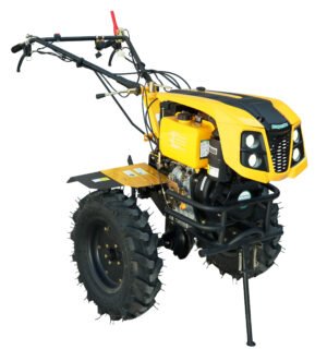 Motocultor 12CP ProGARDEN Campo 1273 Alpine, 2+1, roti 6.00-12, diesel, EU V, pornire electrica, 2 prize putere