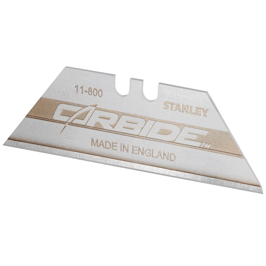 Stanley 8-11-800 Set 50 Lame trapezoidale cu carbura tungsten, 0.6x62x19mm 1 Stanley 8-11-800 Set 50 Lame trapezoidale cu carbura tungsten, 0.6x62x19mm