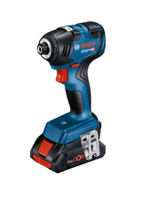 Surubelnita cu impact brushless Bosch GDR 18V-200, 2 acumulatori CoolPack Li-Ion, 4Ah, 200Nm + L-CASE