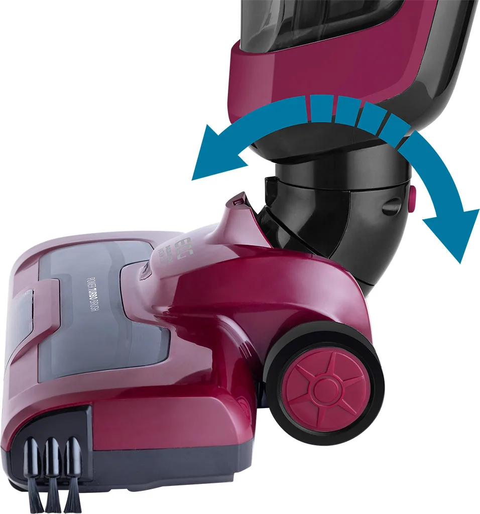 Aspirator vertical si mop 3 in 1 fara fir ECG VT 4620 Hugo, 100 W, baterie Li-Ion 22.2 V, 600 ml - imagine 11