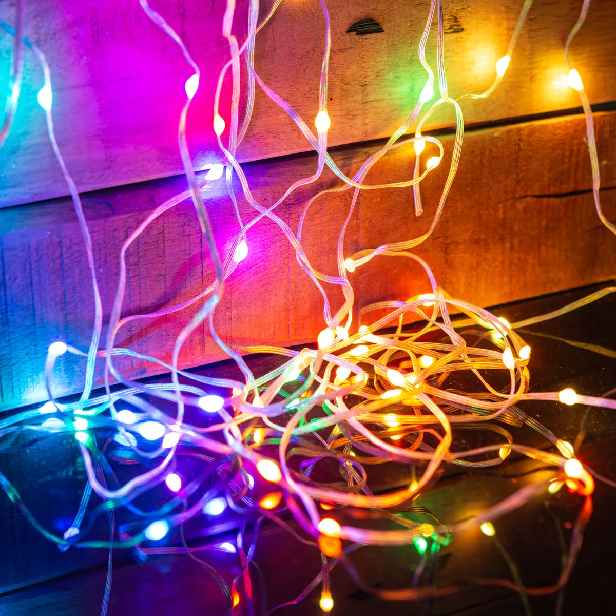 Instalatie LED smart RGBIC 5 m, 50 LED, control Bluetooth si aplicatie, USB, mod muzica IP65