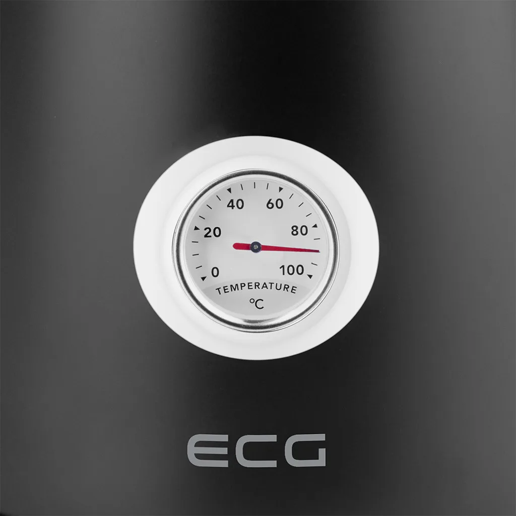 Fierbator electric ECG RK 1700 Magnifica Nero, 1.7 litri, 2200 W, otel inoxidabil, indicator temperatura - imagine 8