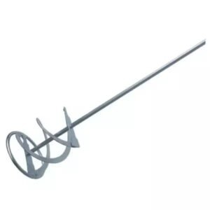 DED 0439 Paleta de amestecare pentru mortar, cleiuri, tencuieli, filet exterior M14, 135x600mm Dedra