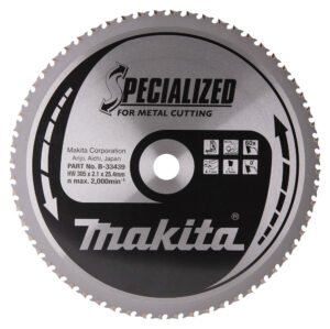 Makita B-33439 Panza circular metal/otel 2.1×25.4x305mm, 60T