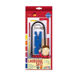 Pebaro 936, Set traforaj pentru incepatori, masa de taiat cu locas de fixare + sablon din lemn + alte accesorii