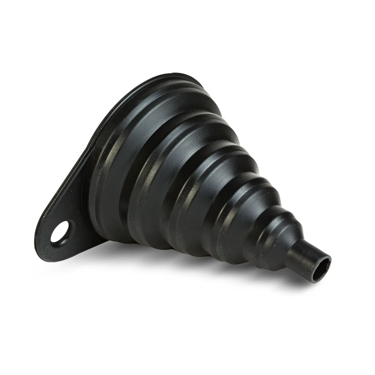 Palnie pliabila din silicon rezistenta la combustibil, 10 x 8 cm, neagra