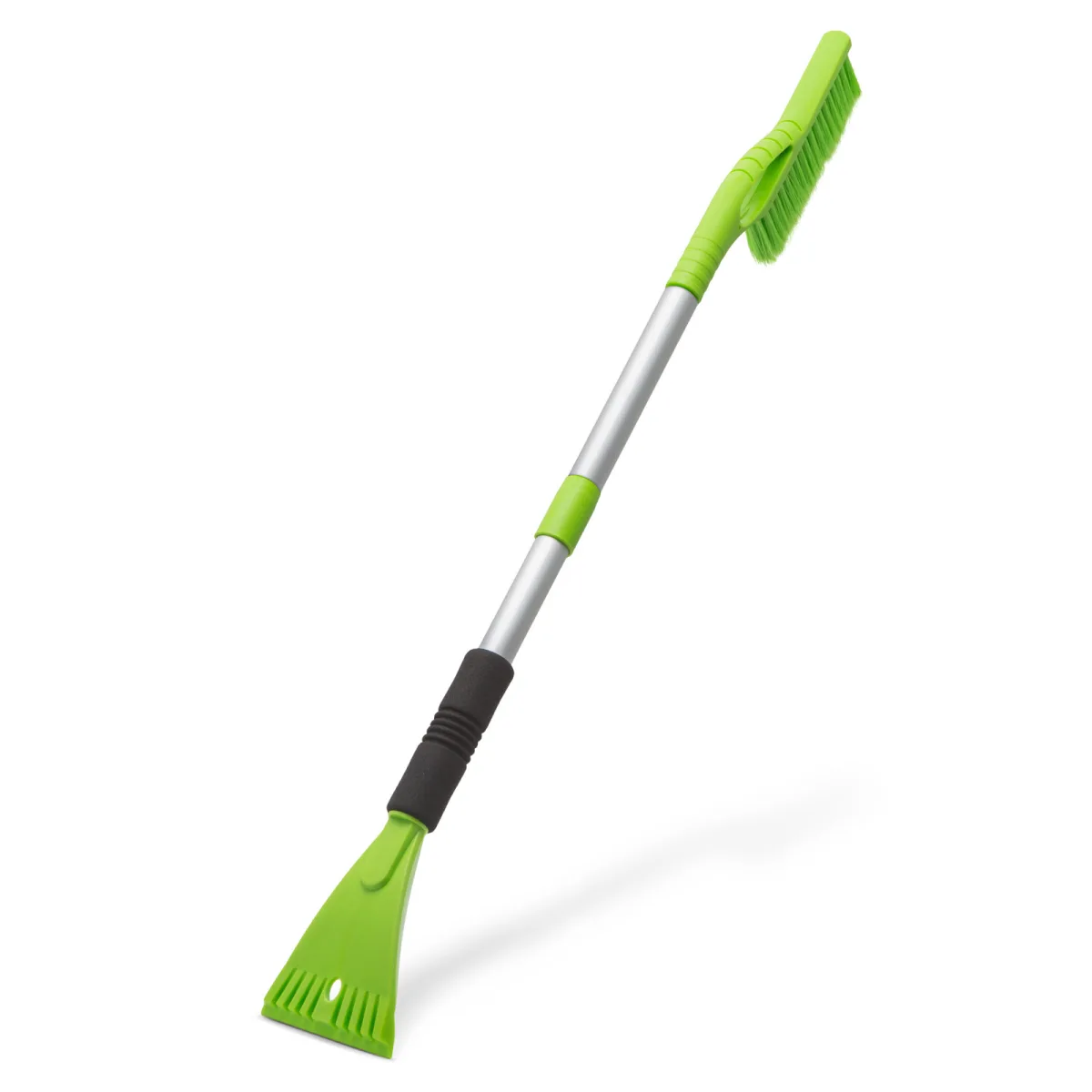 Perie telescopică de zăpadă cu racletă de gheață - imagine 2