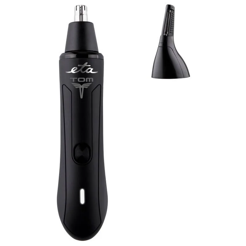 Trimmer pentru nas si urechi ETA Tom 4340 90000, acumulator Li-Ion, autonomie 180 min, USB-C, accesoriu pentru sprancene - imagine 3