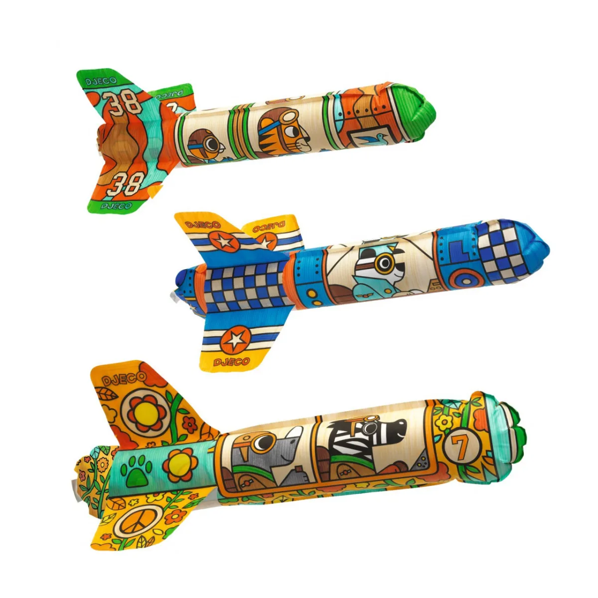 Joc creativ DIY Avioane, Djeco - imagine 2