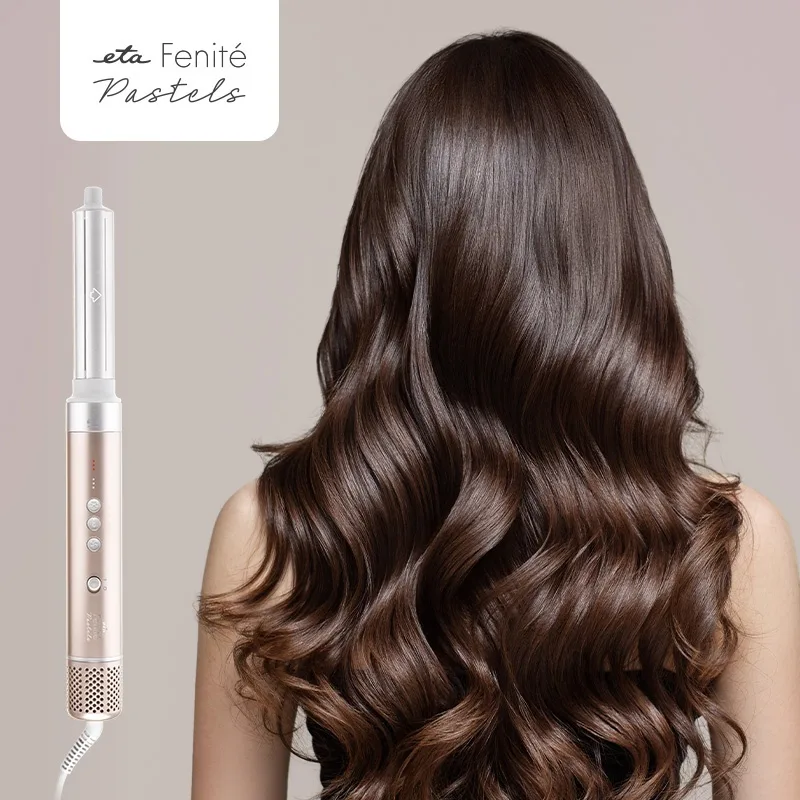 Ondulator ETA2323 90000 Fenite Pastels, 1400 W, ionizare, placi cu invelis ceramic, 3 trepte de temperatura, auriu - imagine 4
