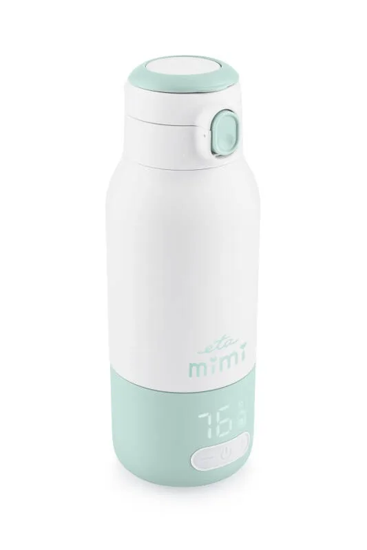 Termos cu incalzire pentru lapte ETA Mimi 2306 90000, 500 ml, afisaj LED, Li-Ion / 2600 mAh, otel inoxidabil, nu contine BPA - imagine 2