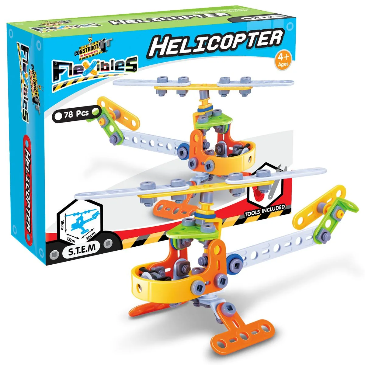 Kit STEM Flexible Elicopter - imagine 2