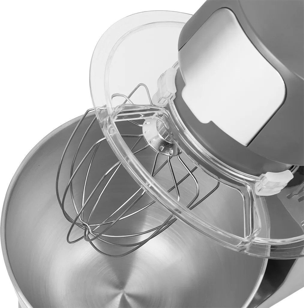 Robot de bucatarie ECG FORZA 7800 Ultimo Scuro, 1800 W, 8 litri, LCD, sistem de amestecare planetar - imagine 4