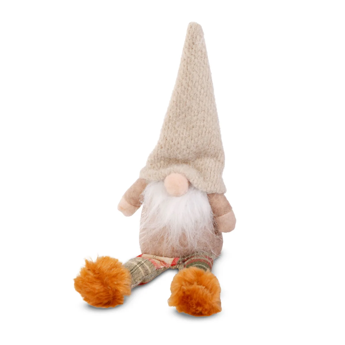 Decoratiune Craciun elf scandinav cu picioare 30 cm, figurina textila, 3 modele decor casa - imagine 2