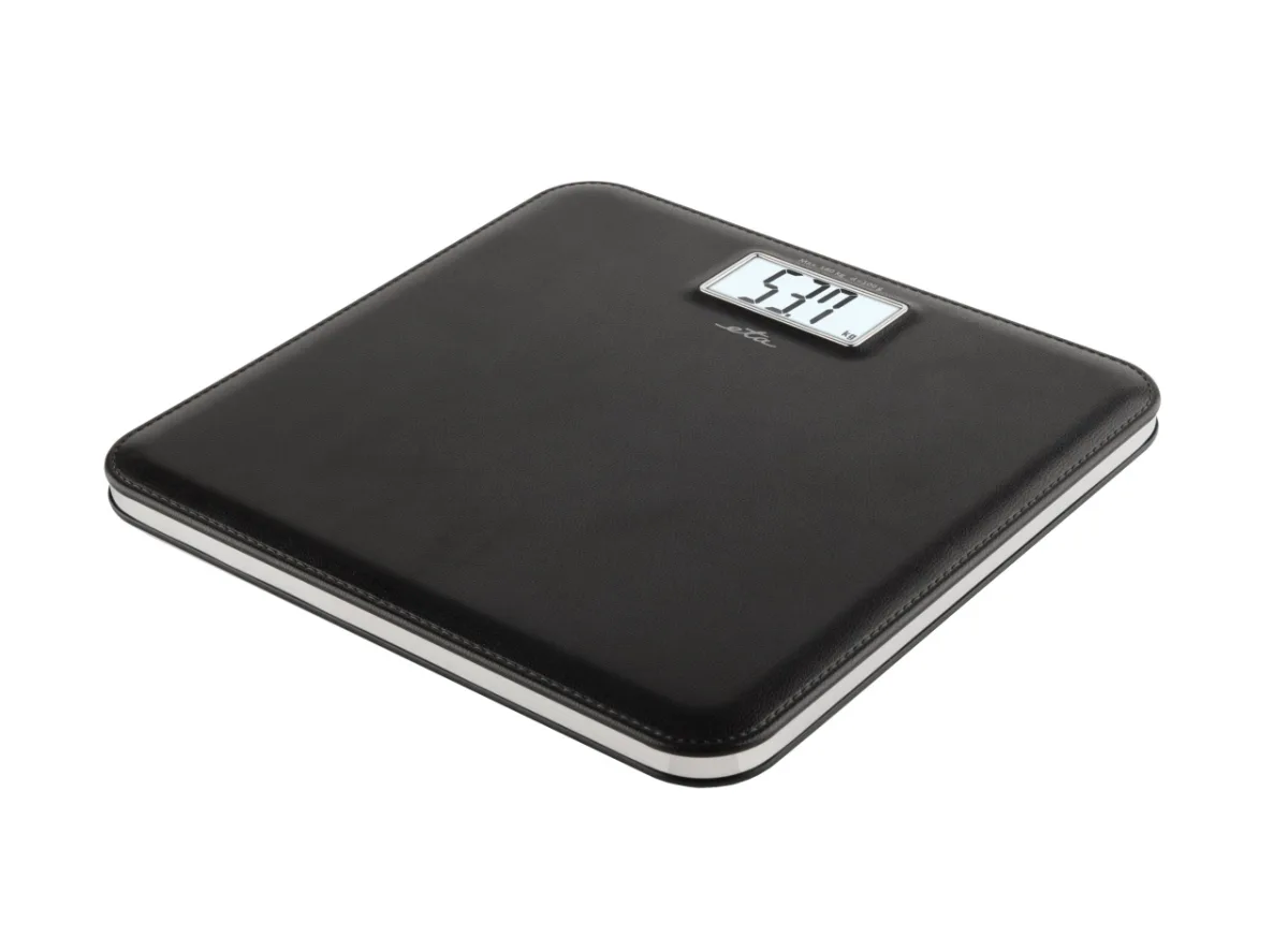 Cantar corporal digital ETA Judy 5780 90000, capacitate 180 kg, ecran LCD, pornire automata, design slim, negru