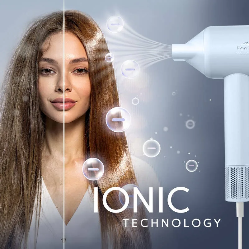 Uscator de par ETA Fenite Pastels 8319 90010, 1600 W, ionizare, motor BLDC 110,000 rot/min, 2 viteze, albastru - imagine 3