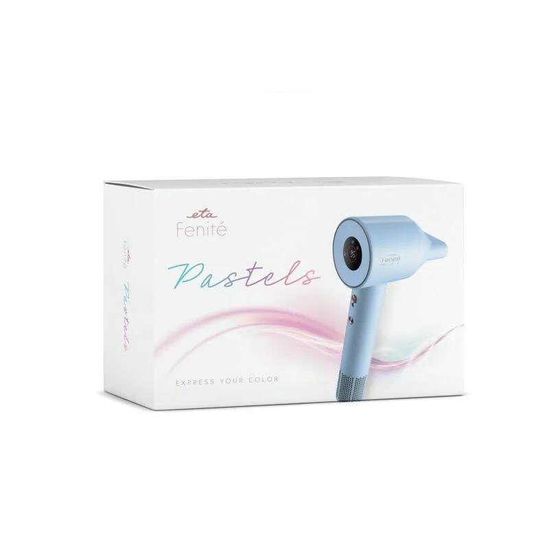 Uscator de par ETA Fenite Pastels 8319 90010, 1600 W, ionizare, motor BLDC 110,000 rot/min, 2 viteze, albastru - imagine 5