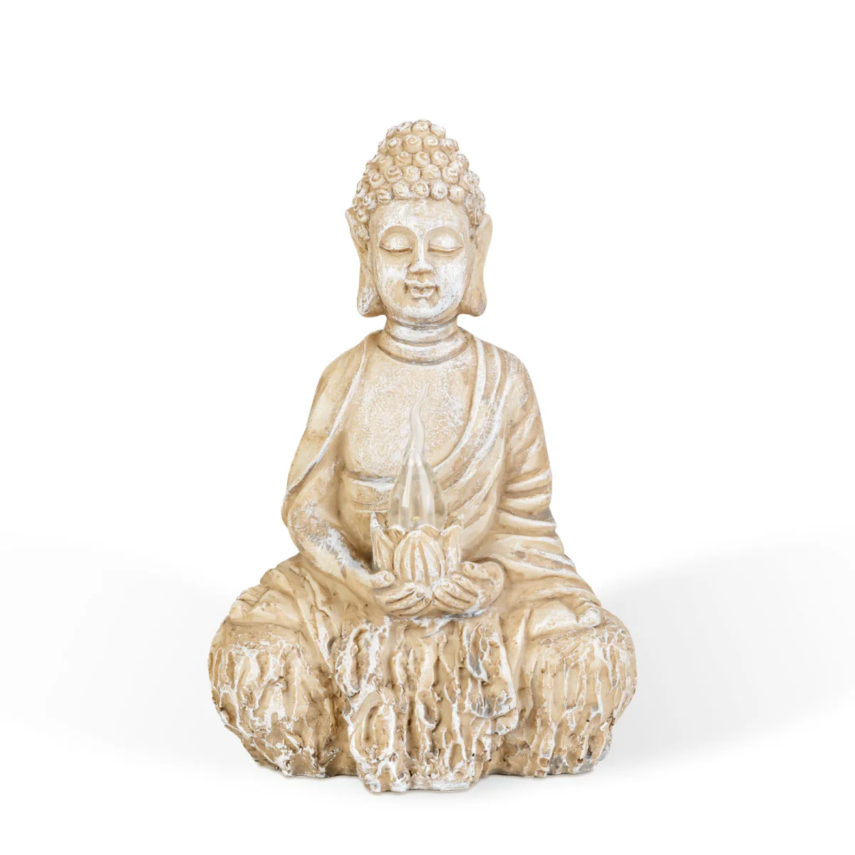 Buddha Solar - 1 LED - 12,5 x 8,5 x 19 cm - 2 tipuri - imagine 4