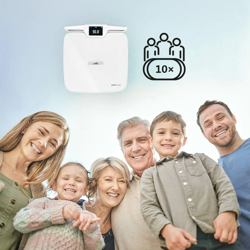 Cantar smart ETA8779 90000 Vital Condition, analiza corporala, aplicatie mobila, 180 kg - imagine 6
