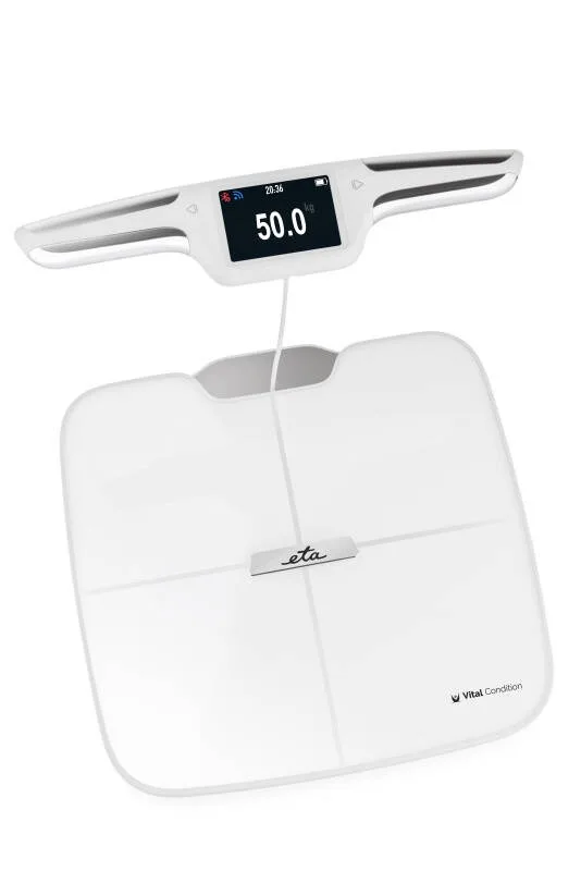 Cantar smart ETA8779 90000 Vital Condition, analiza corporala, aplicatie mobila, 180 kg - imagine 10