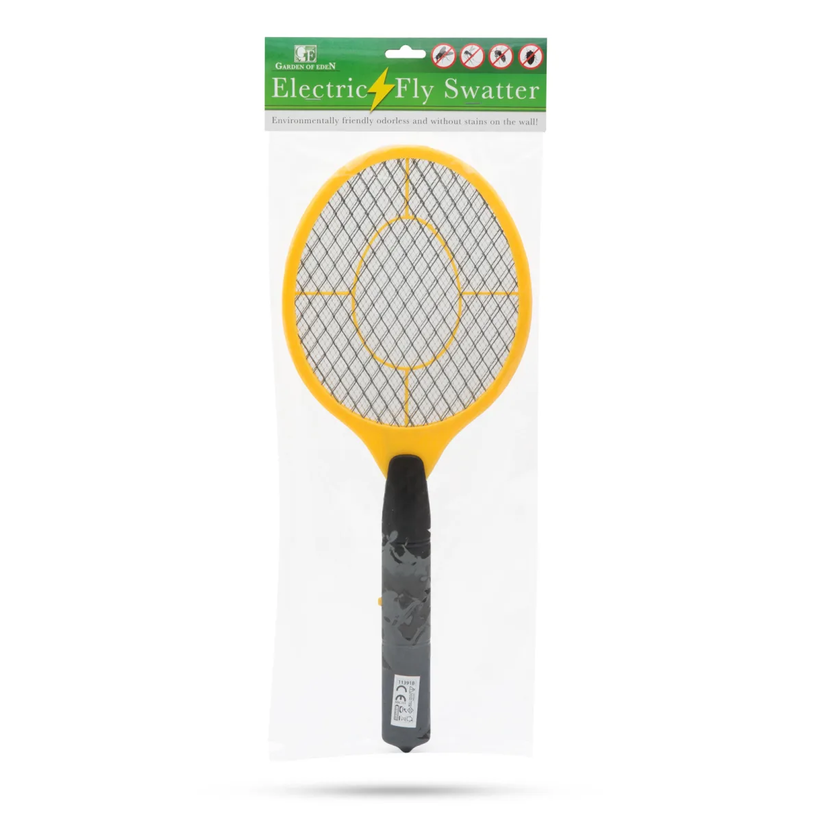 Paleta electrica anti insecte, aparat pentru muste si tantari pe baterii AA, - imagine 2