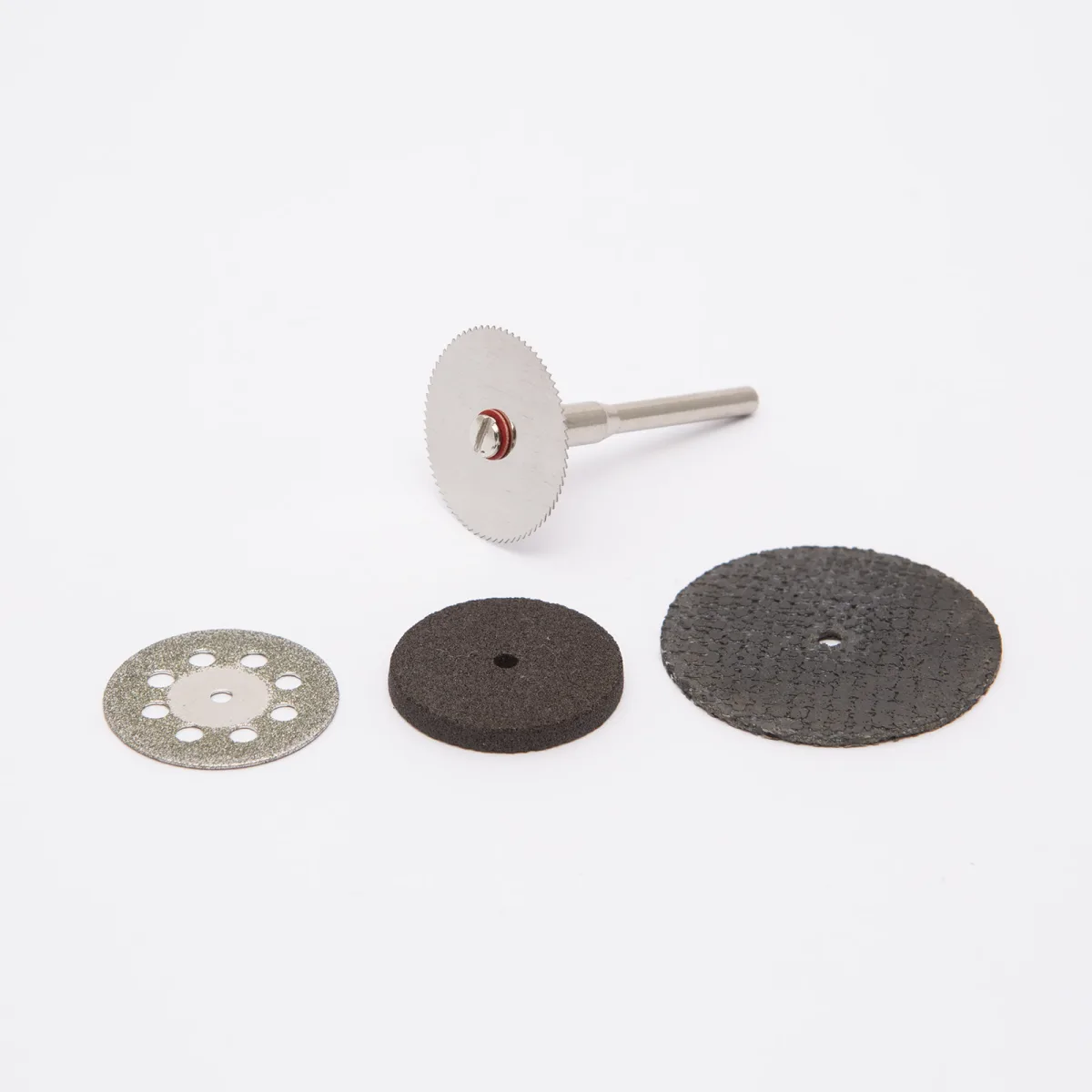 Set Discuri de Taiere Mixte pentru Mini Polizor sau Freza, Disc Rasina, Metal si Diamant cu Ax 3.1 mm, 28000 RPM