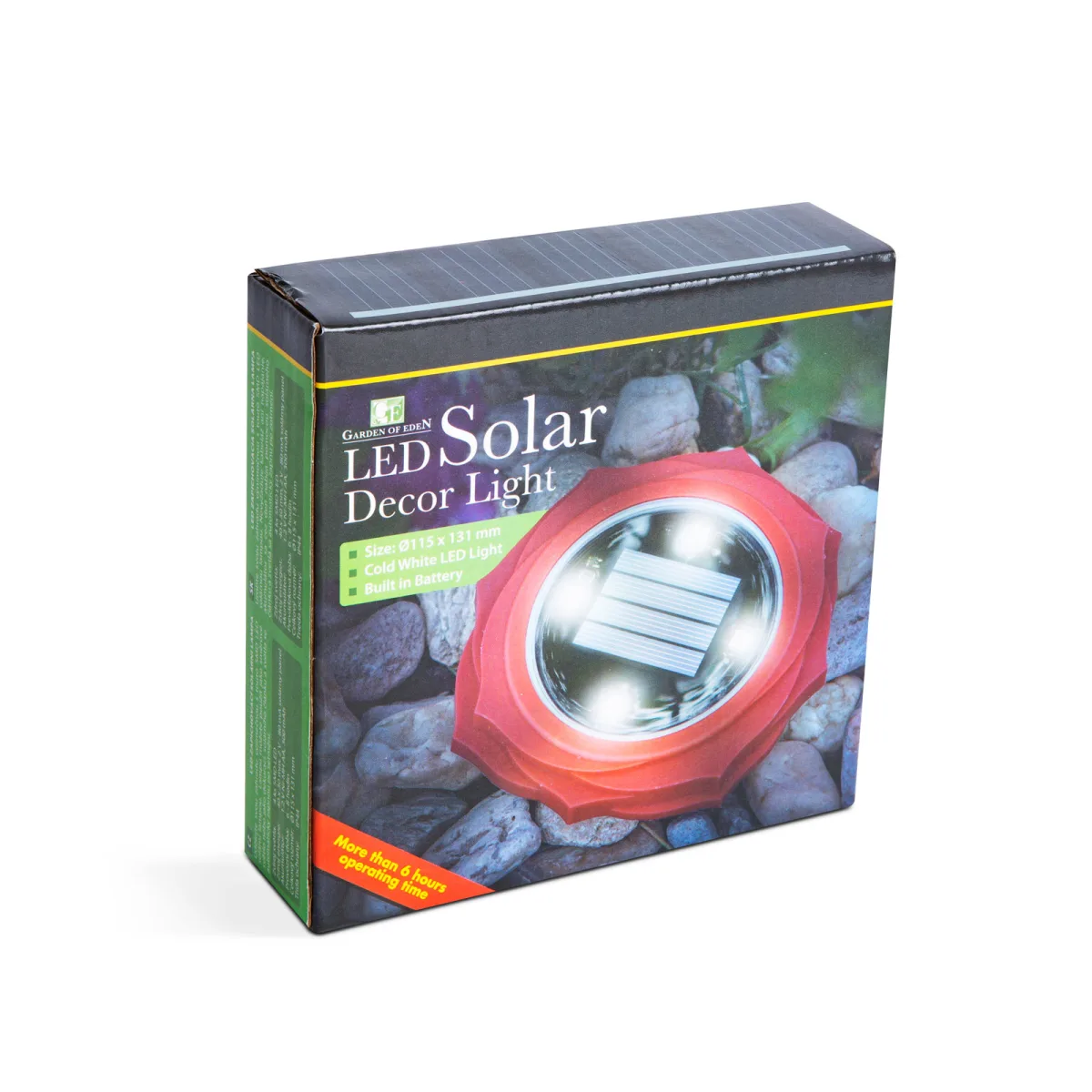 Lampa solara gradina LED alb rece rosie, iluminat exterior cu tarus, decor alee - imagine 3