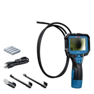 GIC 12V-4-23 C Camera inspectie display 4.3″, cordon 150cm + 4 Baterii 1.5V LR6 (AA) + Adaptor acumulatori alcalini AA1 Bosch