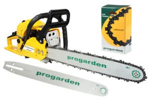 ProGARDEN MF3545P Motoferastrau 450mm, 3.4CP, benzina 2t, 55cmc + Cadou lama si lant de 450mm x 0.325″