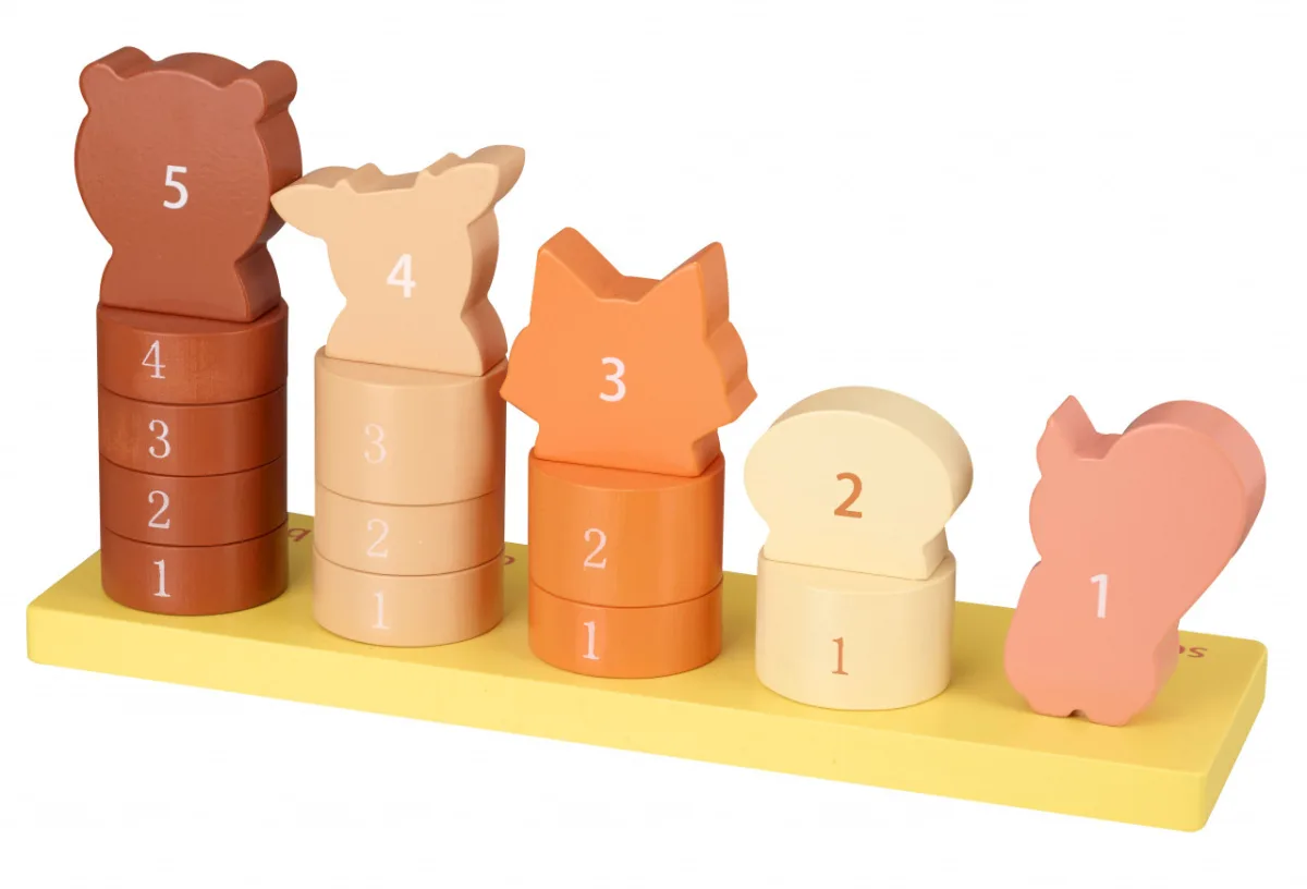 Joc de numarat cu animale, Orange Tree Toys - imagine 2