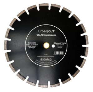 URBAN CUT Disc diamantat 350×3.2x10x25.4-P pentru beton/asfalt Stager