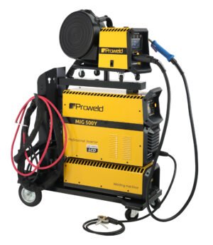 MIG 500Y Synergetic Invertor sudare profesional MIG/MAG, MMA, Lift TIG + derulator detasabil Proweld