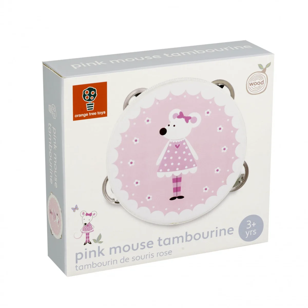 Instrument muzical tamburina, Orange Tree Toys - imagine 2