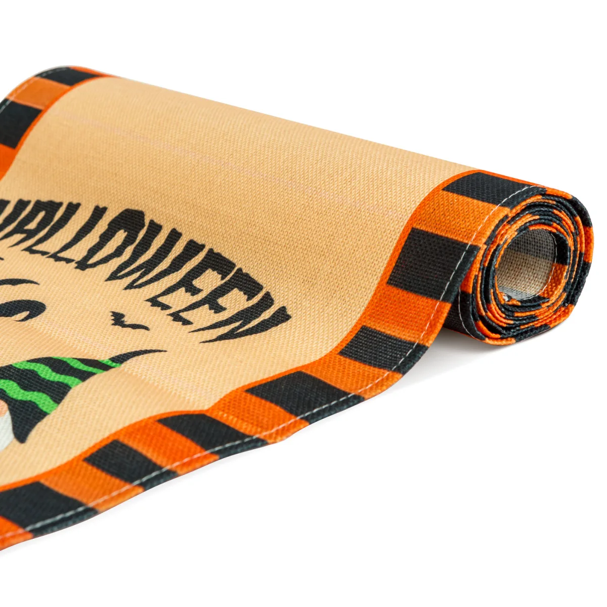 Decoratiune Halloween draperie masa, 184x33 cm