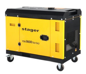 Stager YDE8600TA-TA3 V2 Generator insonorizat 7.5kVA, 3000rpm, dual, diesel, pornire electrica