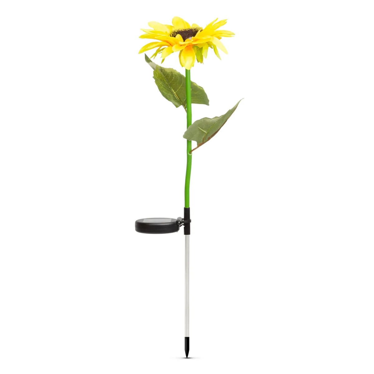 Lampa solara floarea soarelui 75 cm, 8 LED alb cald, iluminat gradina cu tarus - imagine 2
