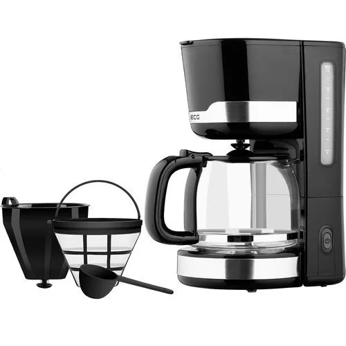Cafetiera ECG KP 2115 , 1000 W, 1.5 L, 12 cesti, vas din sticla - imagine 2