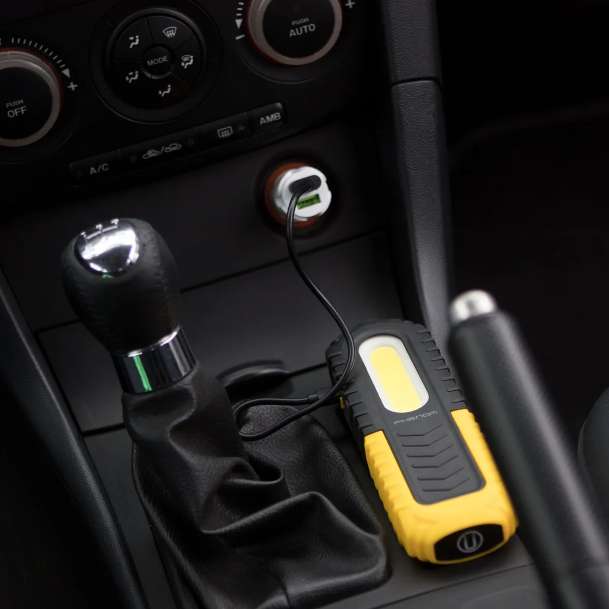 Lampa lucru LED COB 2 in 1, 400 lumeni, acumulator 2000 mAh, Type C, magnet, carlig, lanterna IP44 - imagine 8