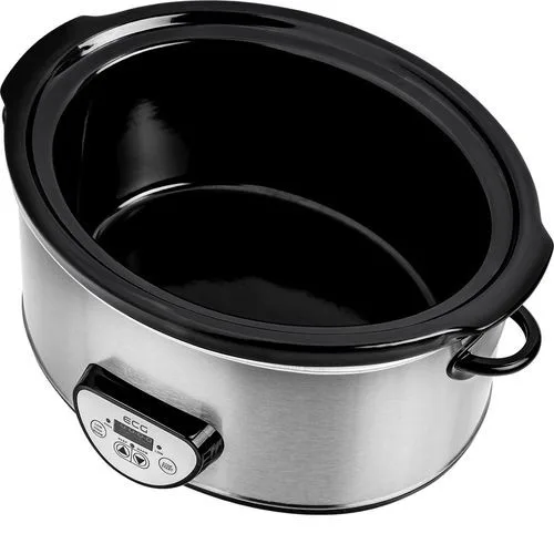 Oala electrica Slow cooker ECG PH 6520, 320 W, 6.5 L, timer digital - imagine 2