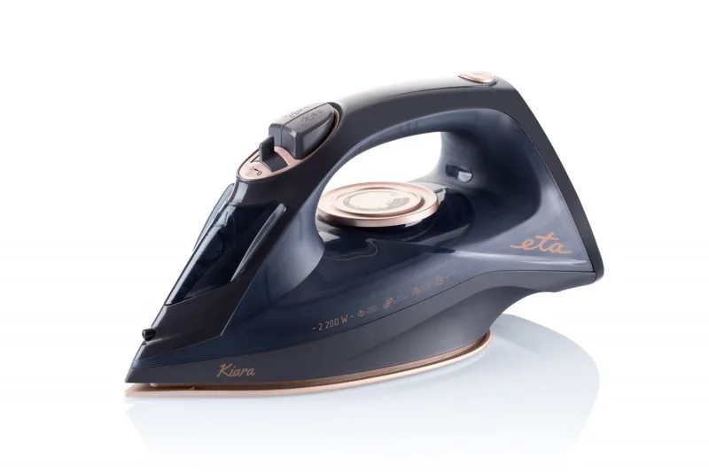 Fier de calcat fara fir ETA Kiara 1276 90000, 2200 W, talpa ceramica, 220 ml, 90 g/min - imagine 2