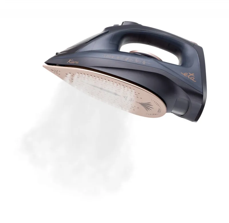 Fier de calcat fara fir ETA Kiara 1276 90000, 2200 W, talpa ceramica, 220 ml, 90 g/min - imagine 8