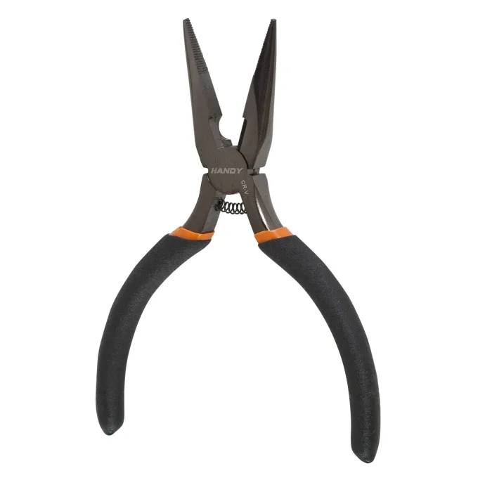 Cleste Plat din Otel Crom Vanadiu cu Maner Cauciucat, 135 mm pentru Lucrari de Precizie