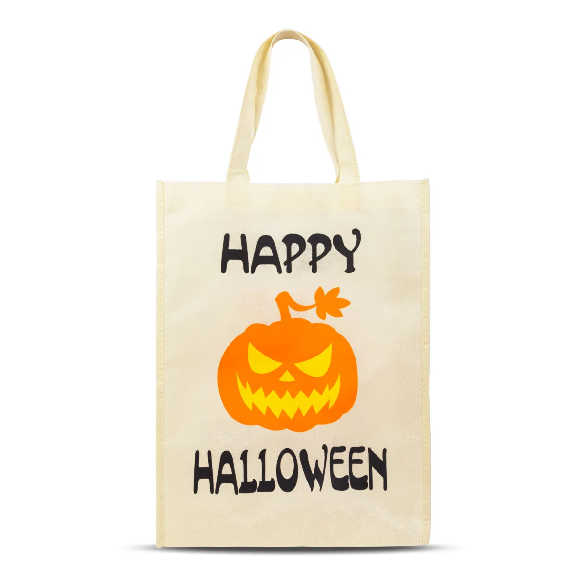 Geanta Halloween 30x40 cm, model dovleac Happy Halloween - imagine 2