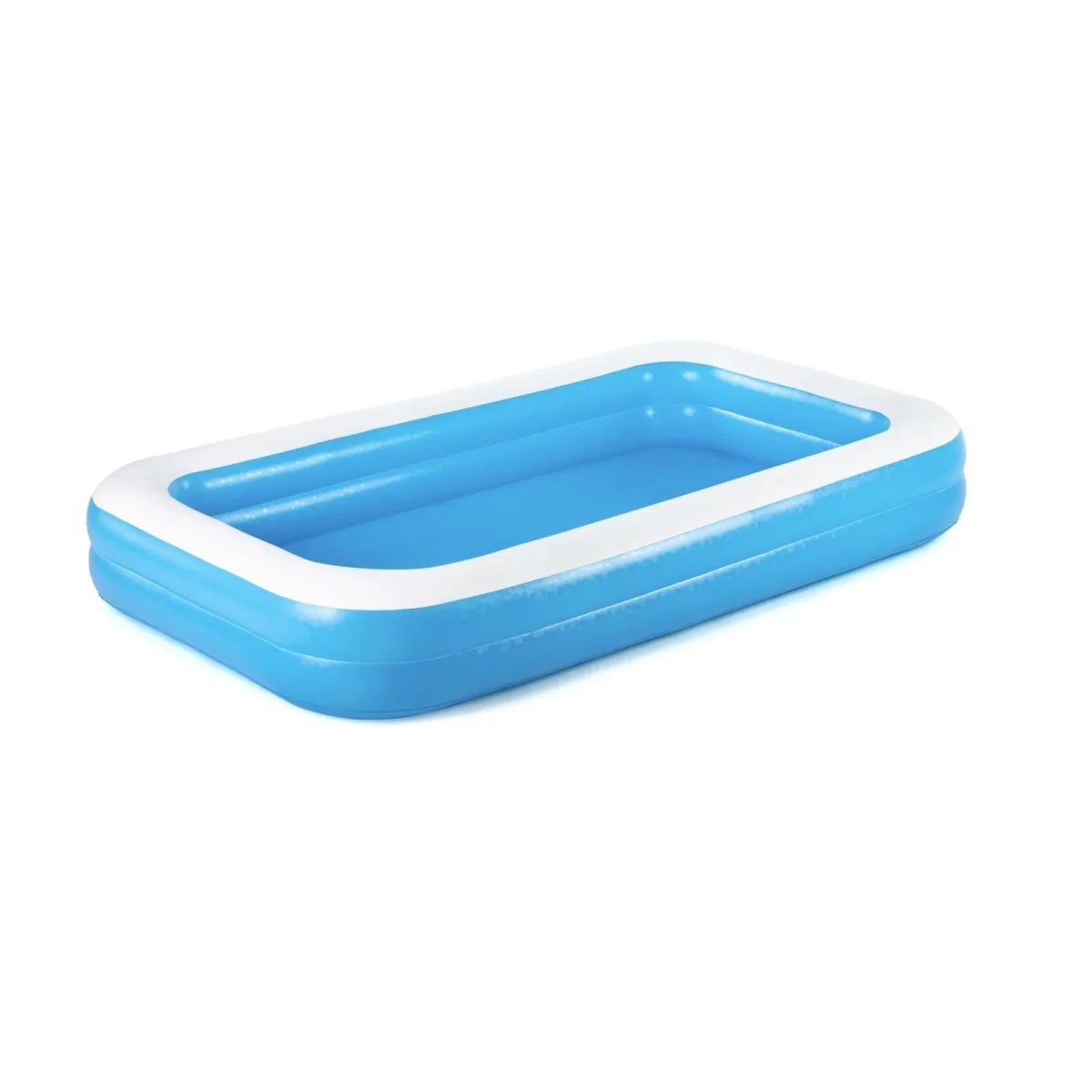 Piscină gonflabilă, familie, alb / albastru, 305 x 183 x 46 cm, PVC, capacitate 850 L